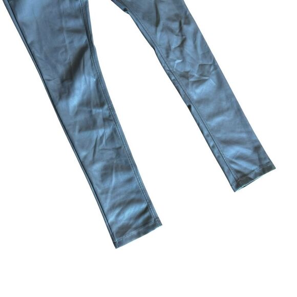 Serenade Steel Fitted Faux Leather Skinny Jeans - Picture 5 of 9